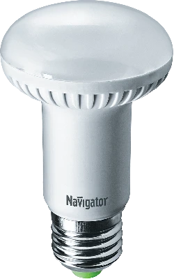 Лампа светодиодная LED зеркальная 8вт E27 R63 белая Navigator Group 94138 18585