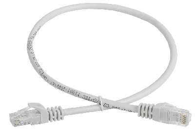 Патч-корд категории 5Е UTP 1м серый GENERICA