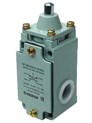 Выключатель путевой ВП 15К-21А-211-54 У2.8, толкатель, прямого действия, IP54 Электротехник ET055609