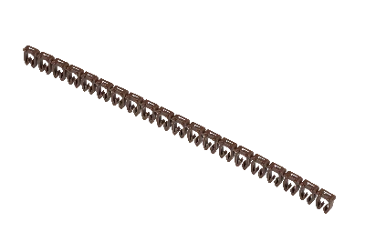 Маркер открытого типа KE 4-6мм2 символ '1' (500шт/упак) IEK UMK-KE3-1