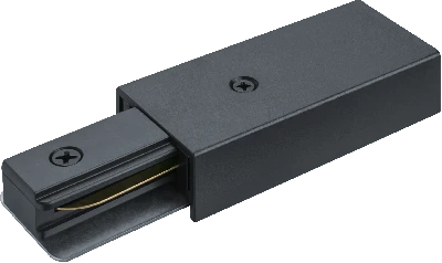Ввод питания для шинопровода однофазный черный NLT-C-1L-AS1-BL-P