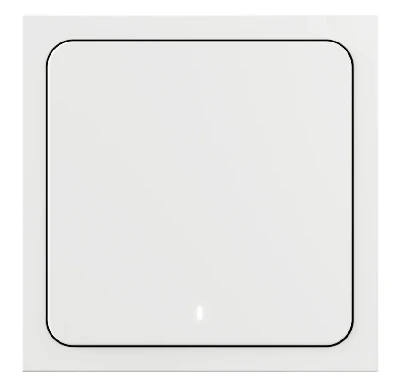 Выключатель умный беспроводной одноклавишный белый Яндекс, YNDX-00534