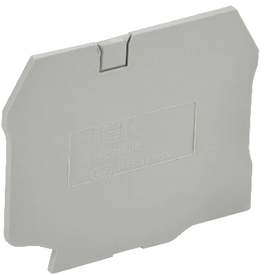 ARMAFIX Заглушка EPCY2.5/10 для колодок клеммных CY2.5-CY10 серая IEK