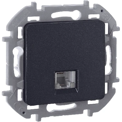 Телефонная розетка RJ11 INSPIRIA антрацит Legrand 673823