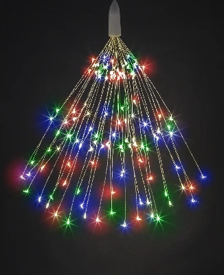 Гирлянда новогодняя светодиодная NGF-D028-01 фейерверк RGBY 3*0.6м IP20 Navigator Group 95001 30603