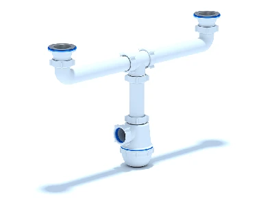 Сифон для мойки АНИ Грот 1 1/2' x 40 двойной АНИ пласт A3000