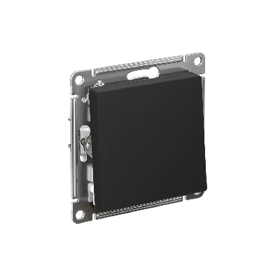 ATLASDESIGN Перекрестный ПЕРЕКЛЮЧАТЕЛЬ, сх.7, 10АХ, быстрозажимные клеммы, КАРБОН