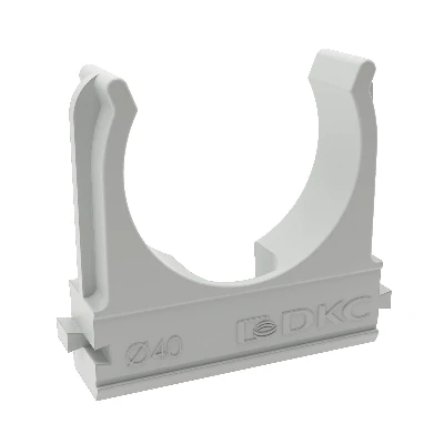 Держатель с защелкой 40 мм для труб DKC 51040