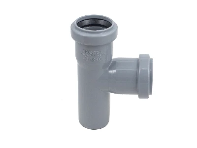 Тройник канализационный 87.5 град. 50 х 50 Политэк 205087