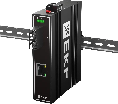 Медиаконвертер 10/100Base-TX в 100Base-X, разъем SC, двойное одномодовое оптоволокно, 1310нм TSX
