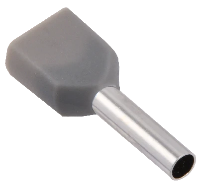 Наконечник НШВИ2 0,75-8 с изолированным фланцем (100шт/упак) GENERICA IEK UGN31-008-C075-100-G