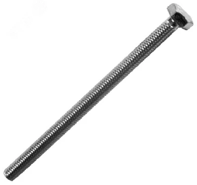 Болт DIN933 М8х100 класс прочности 5.8 покрытие цинк 20 шт Крепдил 9022675-8100