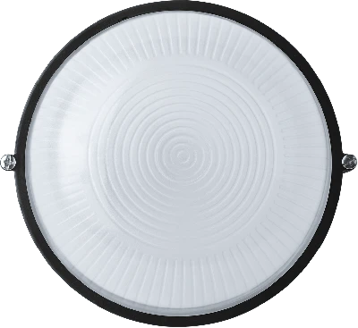 Светильник НПП-60w термостойкий круглый без решетки IP54 черный Navigator Group 94811 17086