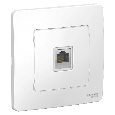 BLANCA скрытой установки розетка компьютерная RJ45, белый Systeme Electric BLNIS045001