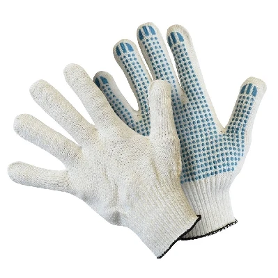 Перчатки хлопчатобумажные с ПВХ 32г МИЛЕН 11198
