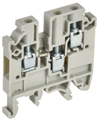 Колодка клеммная CTS-MC 3 вывода 4мм2 серая IEK YCT12-00-3-K03-004