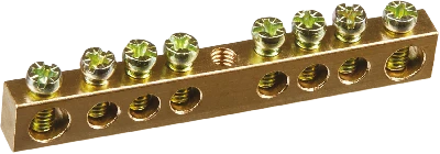 Шина нулевая 6х9мм 8/1 (8групп/крепеж по центру) Navigator Group 71146 17282