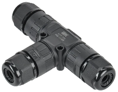 Коннектор кабельный герметичный WTP-106 3 PIN IP68 IEK UWC10-T-016-3-68