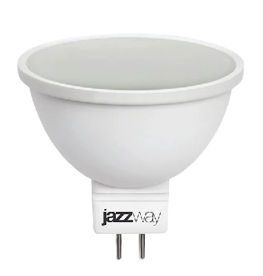 Лампа светодиодная LED 9Вт MR16 GU5.3 холодный JazzWay 2859785A