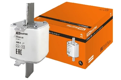 Плавкая вставка предохранителя ППНН-39, габарит 3, 400А