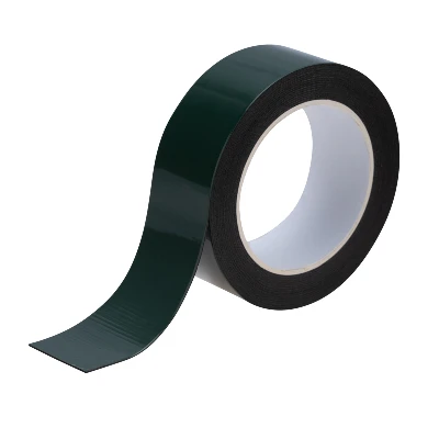 Двухсторонний скотч, черная, вспененная ЭВА основа, 40 мм, ролик 5 м