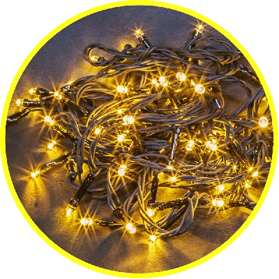 Гирлянда новогодняя светодиодная NGF-S01-140WW-10-15.5m-230-C8-BL-IP44 Navigator Group 61827 21269