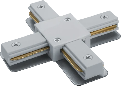 Коннектор Х-образный белый для шинопровода NLT-C-1L-AS1-WH-X