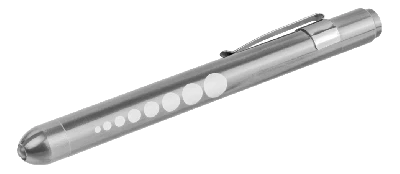 Фонарь светодиодный NPT-CM16-2AAA 0.2Вт LED 30лм 20м металл Navigator Group 14034 21417