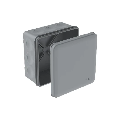 MultiBox Коробка распределительная с мембранными вводами IP66 100х100х50 Серая Systeme Electric IMT351981