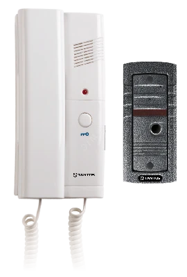 Комплект аудиодомофона с вызывной панелью и аудиотрубкой Tantos TS-203Kit 00-00017593