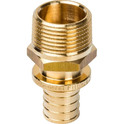 Переходник НР 20xR 3/4 для труб из сшитого полиэтилена аксиальный STOUT SFA-0001-002034 RG008P0TP471S5