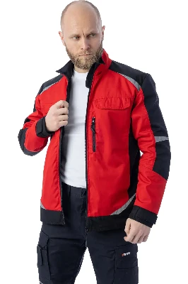 Куртка KS202, красный/черный (S)