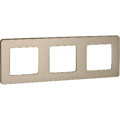 Рамка 3-местная шампань INSPIRIA