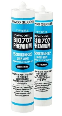 Герметик санитарный силиконовый BIO 707 для защиты от плесени и грибка белый