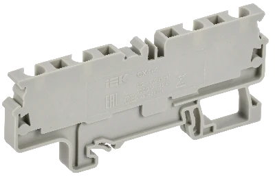 ARMAFIX Клемма пружинная CX4-4 4мм2 четырехконтактная серая IEK