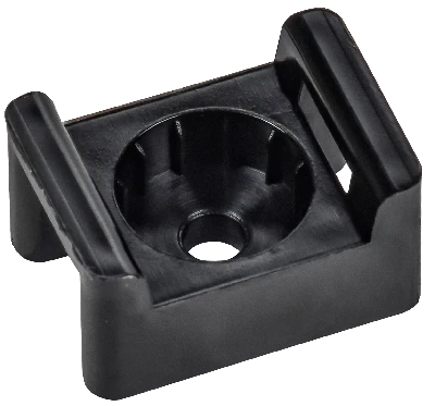 Площадка монтажная 16х23 черная под пистолет (100шт/упак)