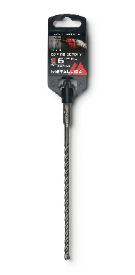 Бур по бетону SDS-plus 6х210/150 мм, Х-напайка, 4 спирали