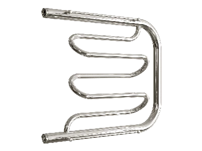 Полотенцесушитель водяной c полкой Dw 50/60 цвет хром ДВИН 4627086011742