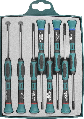 Набор отверток для точной механики, 65 мм, 8 предметов Jonnesway D3765P08S 048815