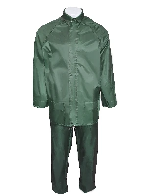 Костюм мужской влагозащитный арт. JS-01 цв. зелёный р. XL 52-54 170-188