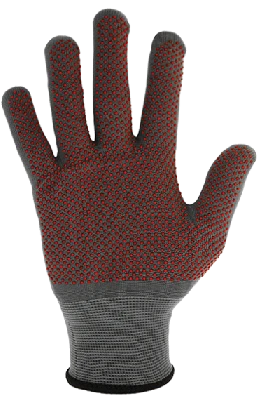 Перчатки нейлоновые бесшовные с ПВХ точечным покрытием ArmProtect 6101 р.10