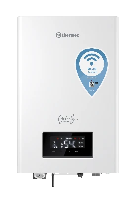 Котел электрический Grizzly 5-12 кВт с модулем Wi-Fi одноконтурный Thermex 511001 ЭдЭБ01987