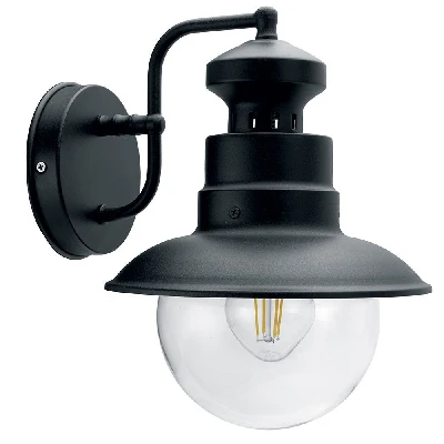 Светильник НБУ-60w вниз Е27 IP44 черный FERON PL571 11597