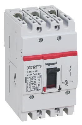 Выключатель автоматический DRX 125 HP TM Рег 3П 63A 25кА