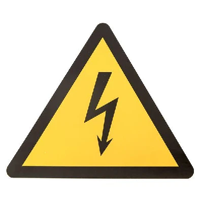 Знак ''молния'' 25х25х25мм (1шт) EKF an-1-02