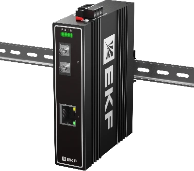 Медиаконвертер 10/100Base-TX в 100Base-X, разъем FC, двойное одномодовое оптоволокно, 1550нм TSX