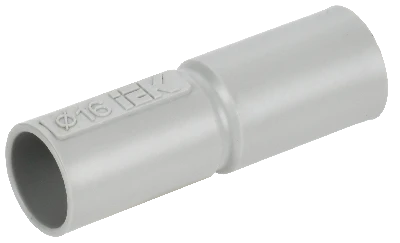 Муфта труба-труба 16 мм IP40 IEK CTA10D-GIG16-K41-100