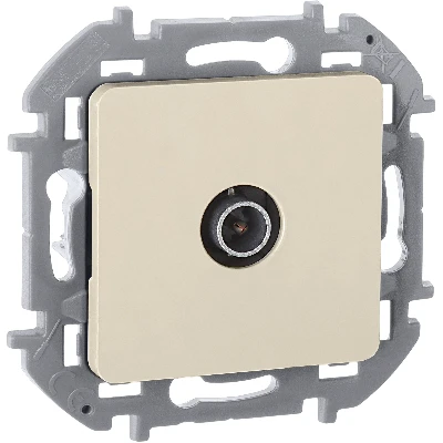 Розетка TV «звезда» 2 дБ 0 2400 мГц INSPIRIA слоновая кость Legrand 673851