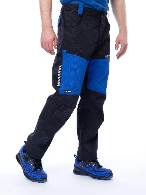 Брюки Brodeks KS334, синий/черный (52)