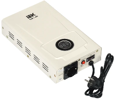 Стабилизатор напр. 1-ф. настен. 1кВА SLIM IEK IVS22-1-001-09